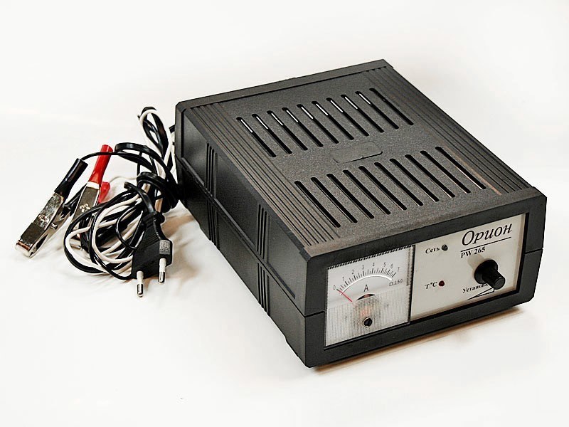 Зарядное устройство для 12, 14 и 16-вольтовых акб и wet-аккумуляторов марки орион вымпел-37